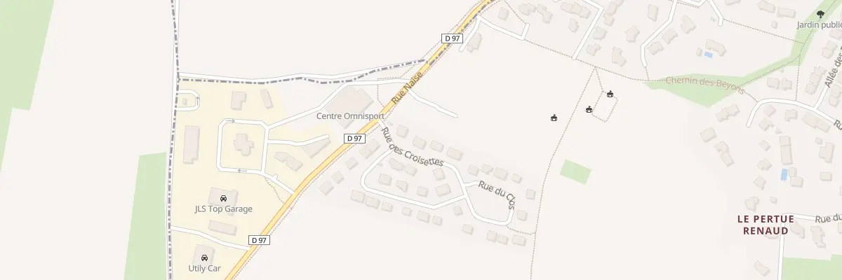 Plan du 3 Rue des Croisettes à Saint-Sulpice-la-Forêt