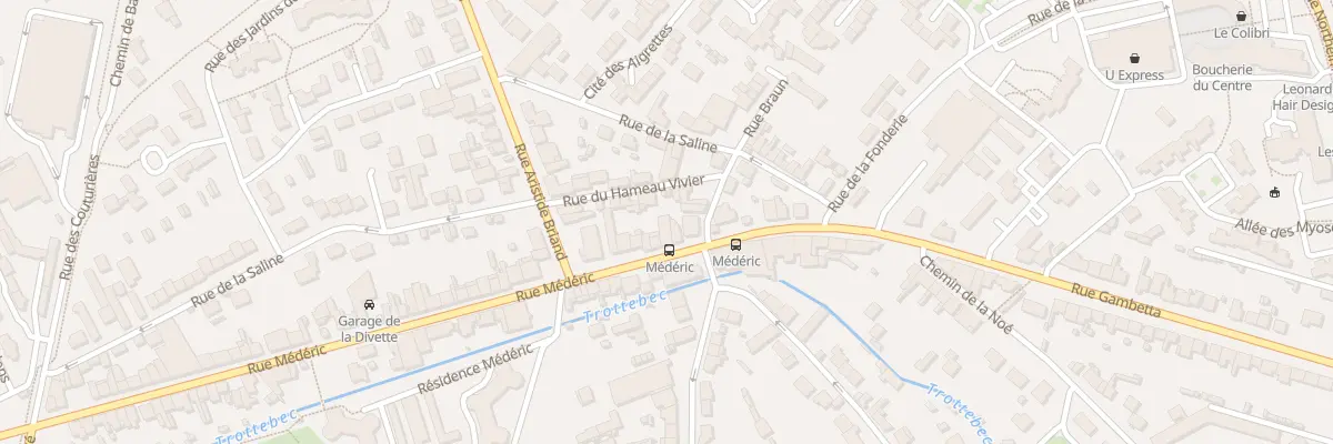 Plan du 99 Rue Médéric à Cherbourg-en-Cotentin