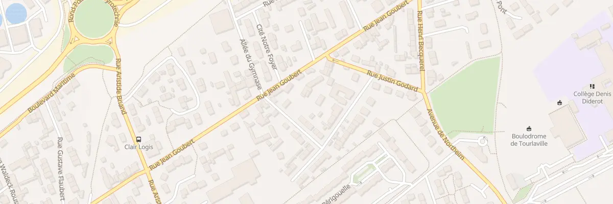 Plan du 236 Rue Jean Goubert à Cherbourg-en-Cotentin