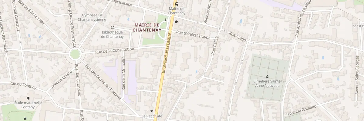Plan du 130 Bd de la Liberté à Nantes