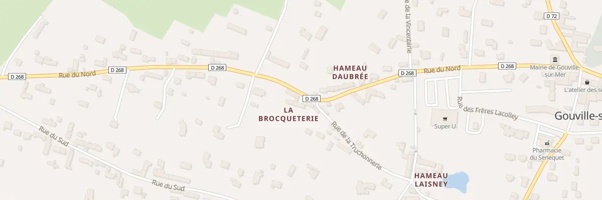 Plan du 43 Rue du Nord-Gouville à Gouville-sur-Mer