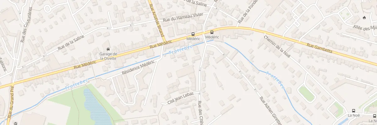 Plan du 8 Rue des Cites à Cherbourg-en-Cotentin