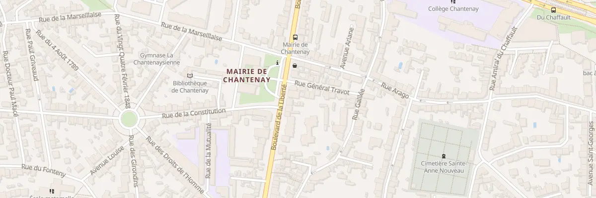 Plan du 144 Bd de la Liberté à Nantes