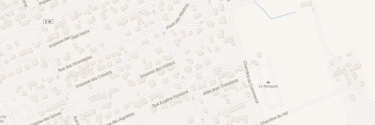 Plan du 23 Rue Eugène Fontaine à Agon-Coutainville