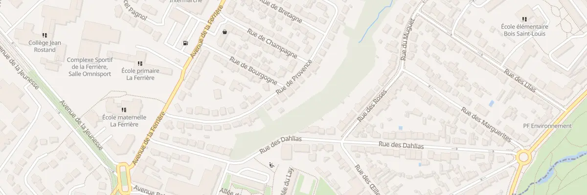 Plan du 28 Rue de Provence à Orvault