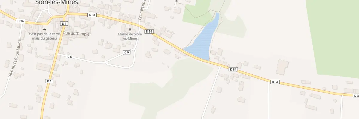 Plan du 24 Rue de Châteaubriant à Sion-les-Mines