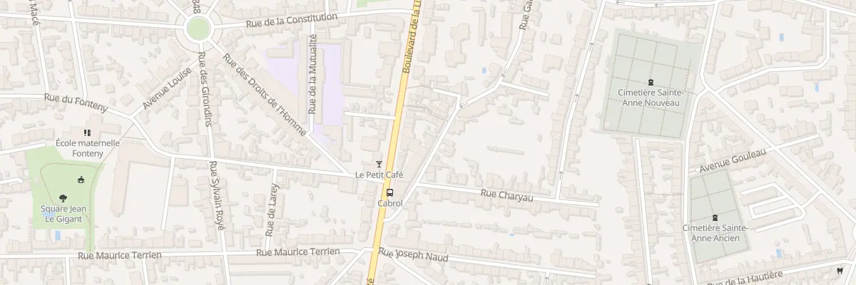 Plan du 13 Rue Galilée à Nantes