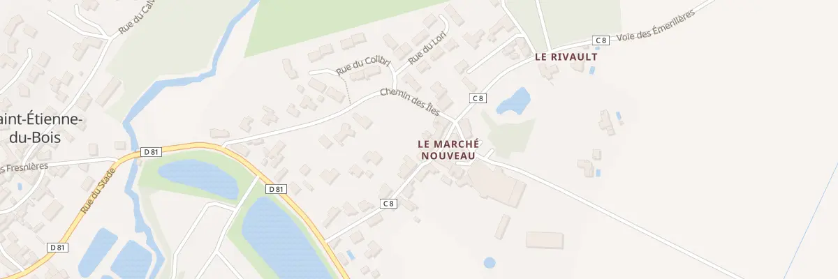 Plan du 17 Le Marche Nouveau à Saint-Étienne-du-Bois
