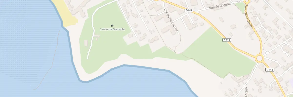 Plan du 15 Rue Amiral Lecoupe Grainville à Granville