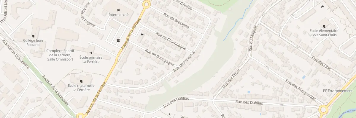 Plan du 25 Rue de Provence à Orvault