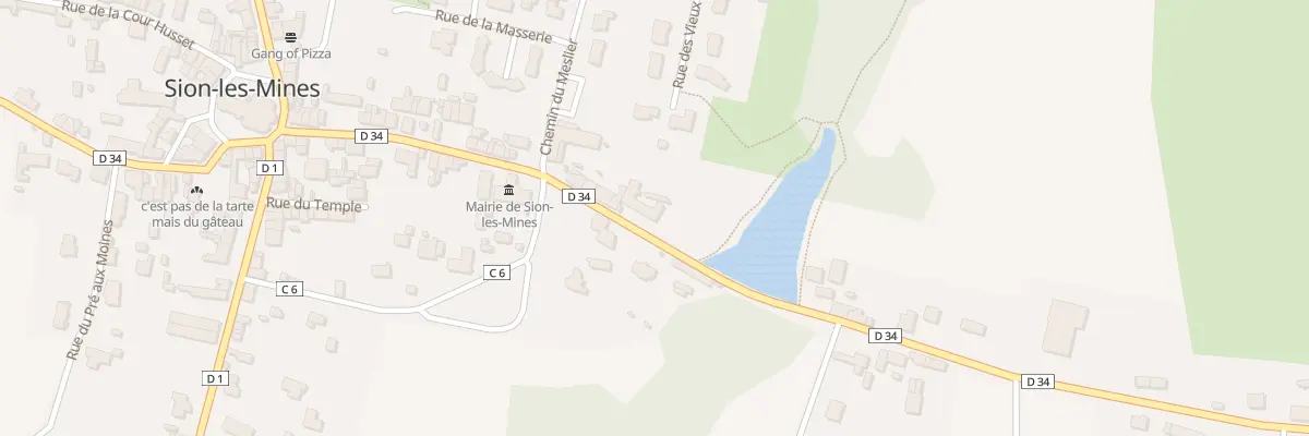 Plan du 47 Rue de Châteaubriant à Sion-les-Mines