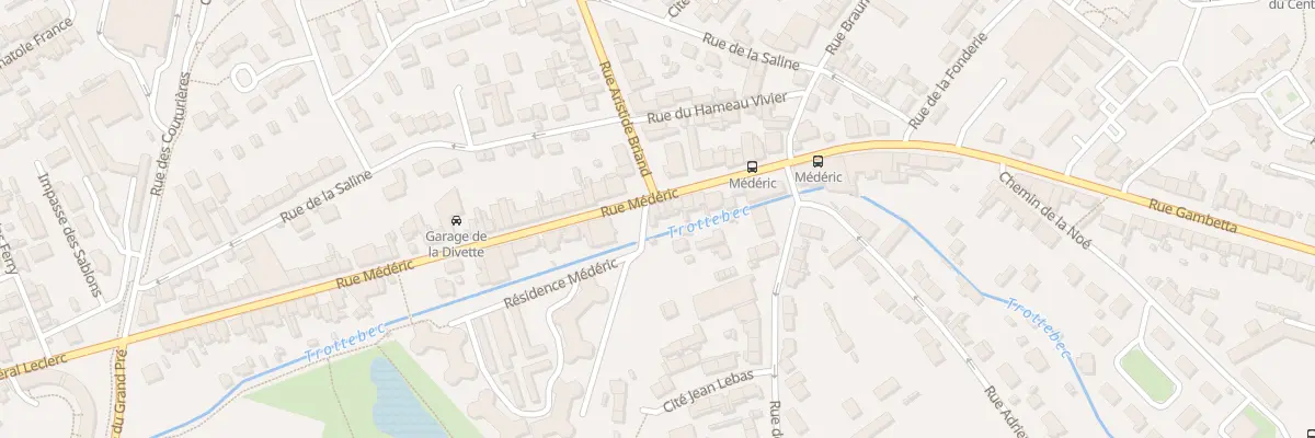 Plan du 82 Rue Médéric à Cherbourg-en-Cotentin
