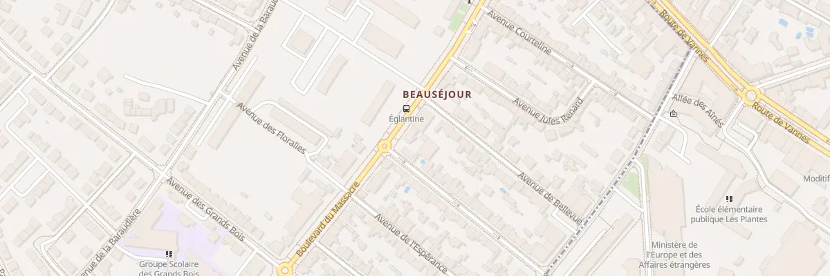 Plan du 33B Bd du Massacre à Saint-Herblain