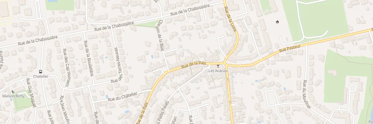 Plan du 8B Rue de la Paix à Bouguenais