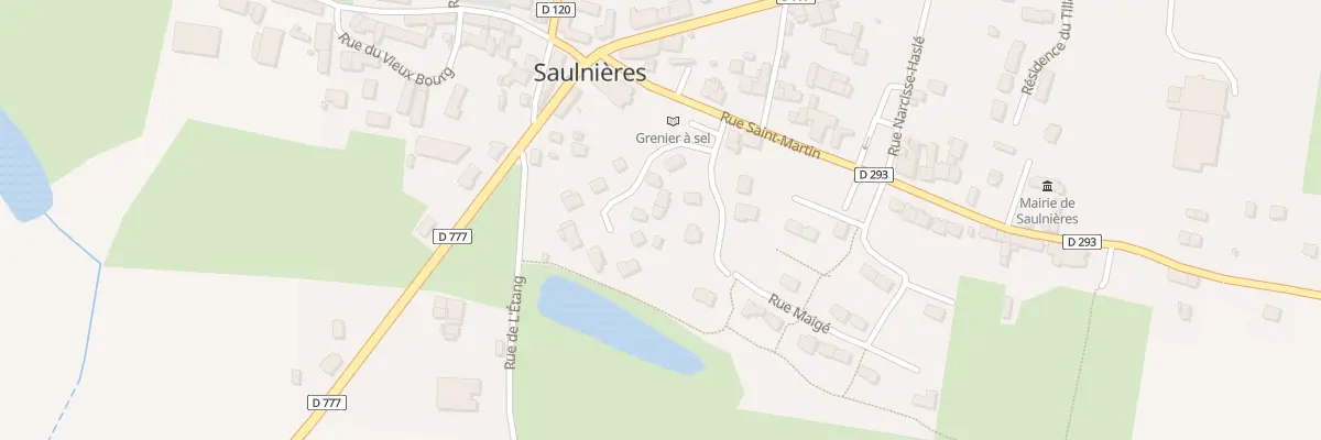 Plan du 7 Res des Rosiers à Saulnières