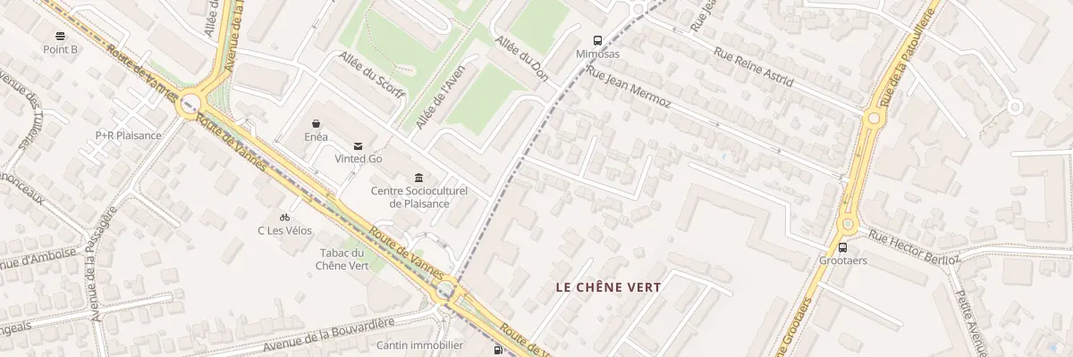 Plan du 2 Av des Bonnes Volontés à Nantes