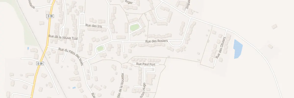 Plan du 35 Rue des Rosiers à Saint-Armel