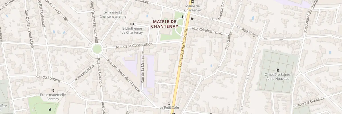 Plan du 135 Bd de la Liberté à Nantes