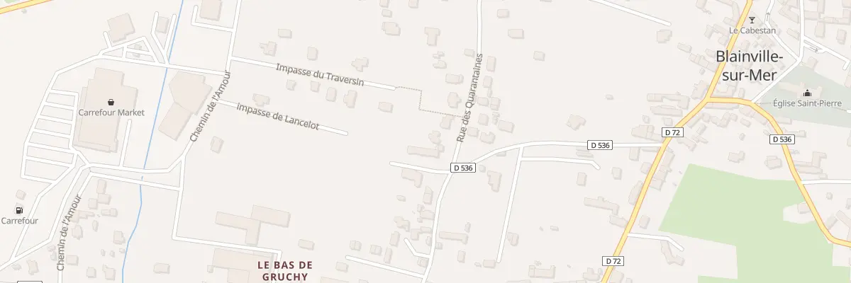 Plan du 17 Rue des Quarantaines à Blainville-sur-Mer