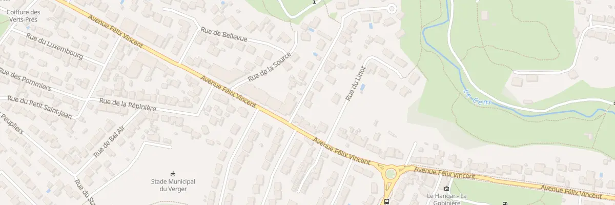 Plan du 4 Rue de la Perche à Orvault