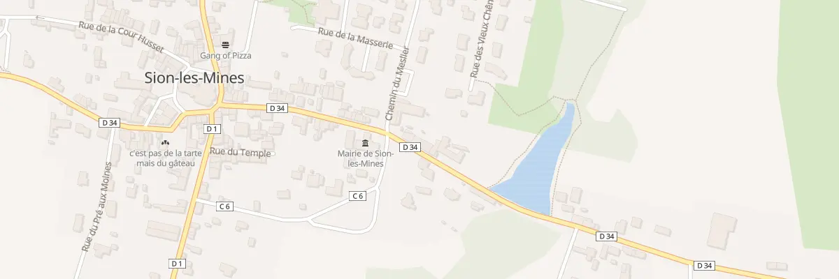 Plan du 39 Rue de Châteaubriant à Sion-les-Mines