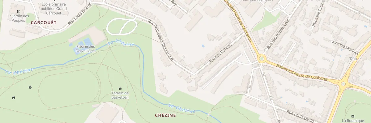 Plan du 2T Rue Professeur Dubuisson à Nantes