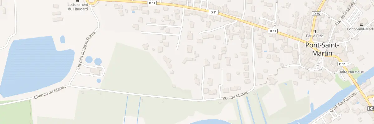 Plan du 10 Imp de la Croix Olive à Pont-Saint-Martin