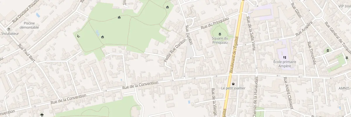 Plan du 10 Petite Rue Danton à Nantes
