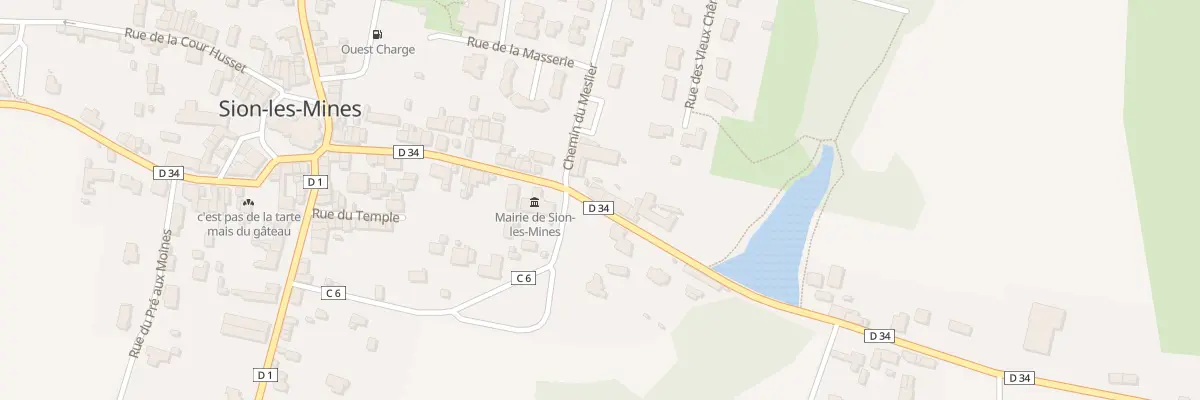 Plan du 37 Rue de Châteaubriant à Sion-les-Mines