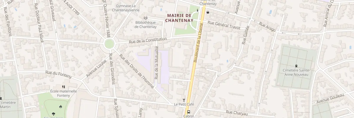 Plan du 131 Bd de la Liberté à Nantes