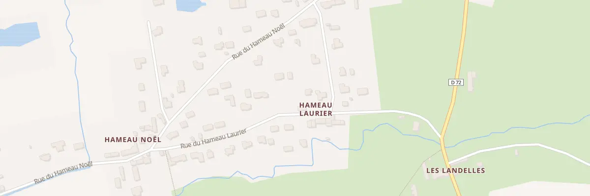 Plan du 25 Rue du Ham Laurier à Gouville-sur-Mer
