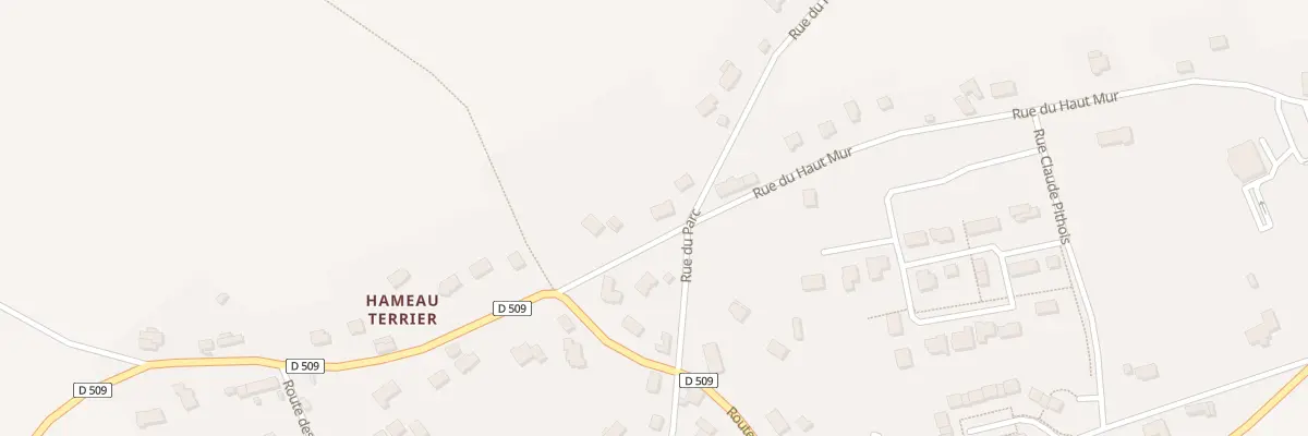 Plan du 70 Rue du Haut Mur à Brix