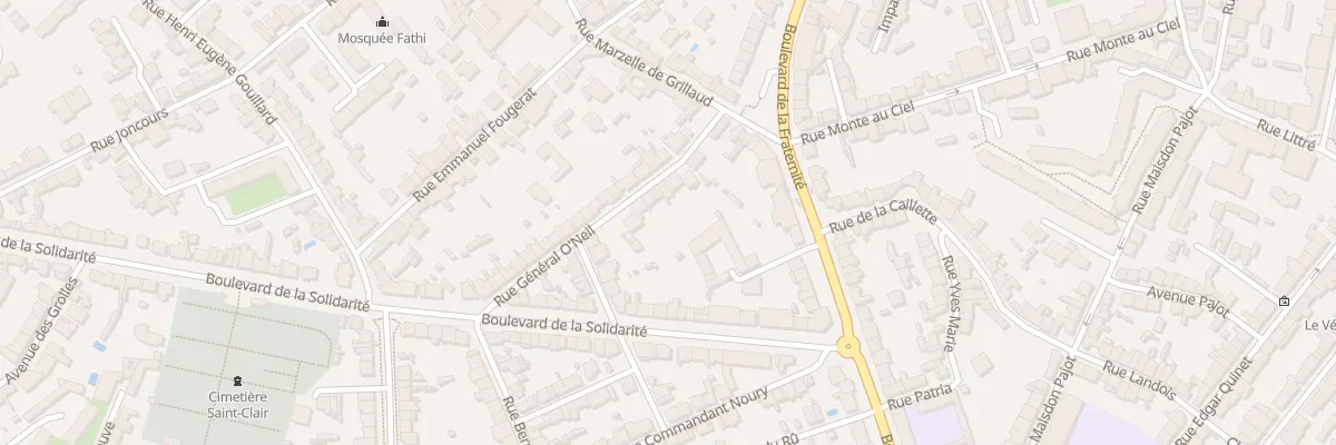 Plan du 11 Rue O Neil à Nantes