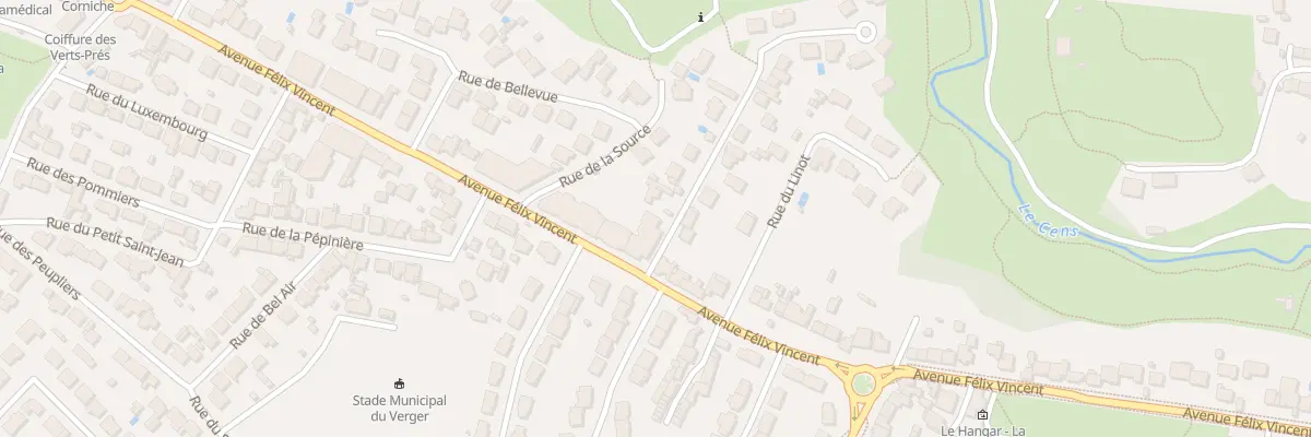 Plan du 3B Rue de la Perche à Orvault