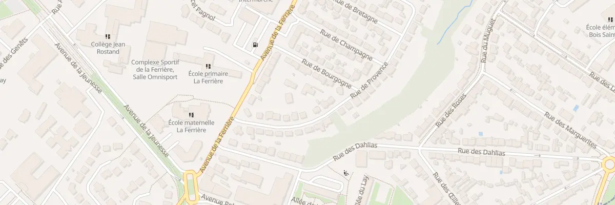 Plan du 15Q Rue de Provence à Orvault
