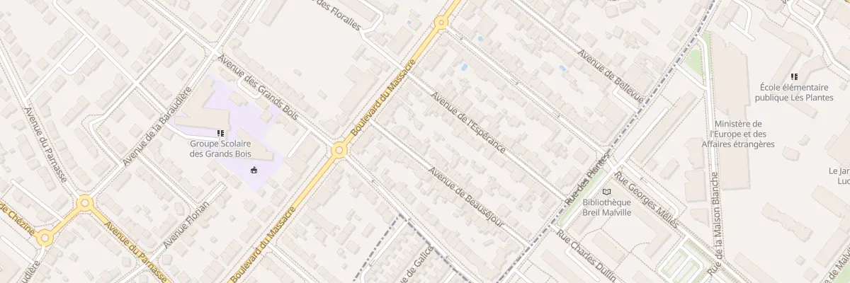 Plan du 28B Av de Beauséjour à Saint-Herblain