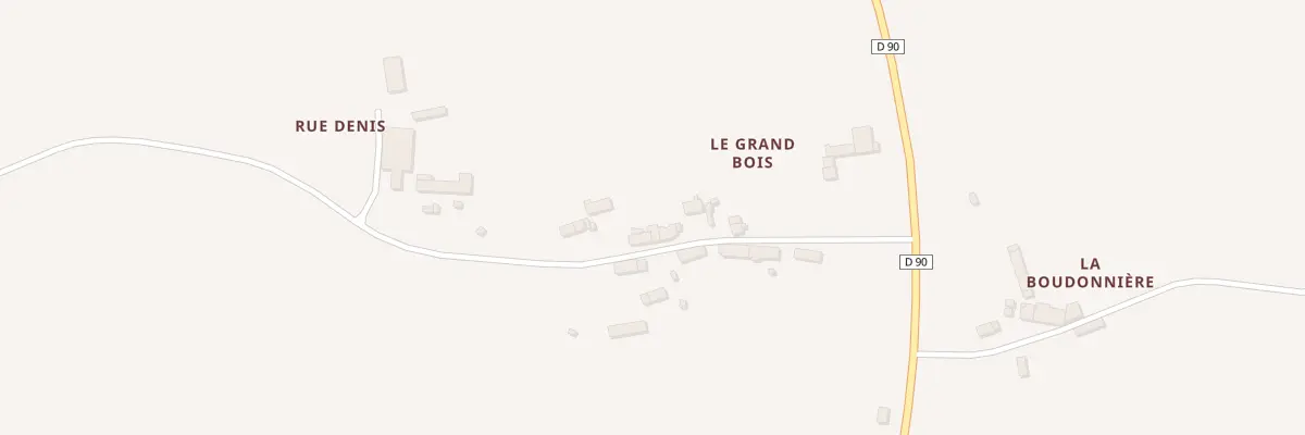 Plan du 12 Le Grand Bois à Bazouges-la-Pérouse