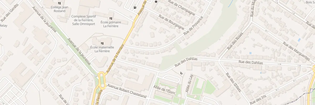 Plan du 14 Rue de Provence à Orvault