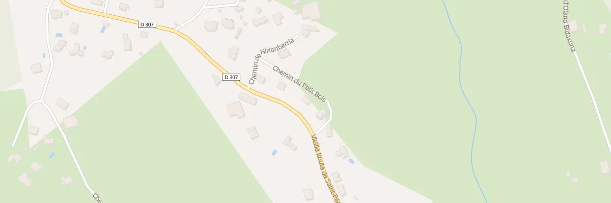 Plan du 133 Che du Petit Bois à Saint-Pée-sur-Nivelle