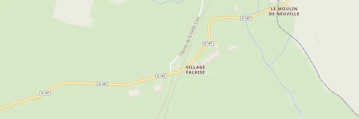 Plan du 5006 Hameau Falaize à Neuville-en-Beaumont