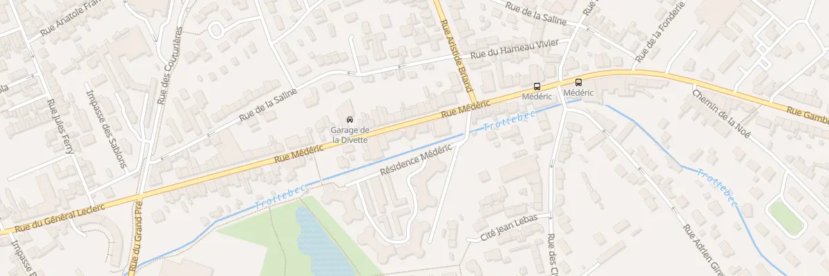 Plan du 68 Rue Médéric à Cherbourg-en-Cotentin