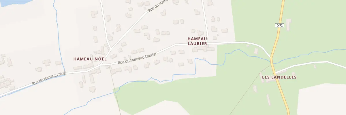 Plan du 28 Rue du Ham Laurier à Gouville-sur-Mer