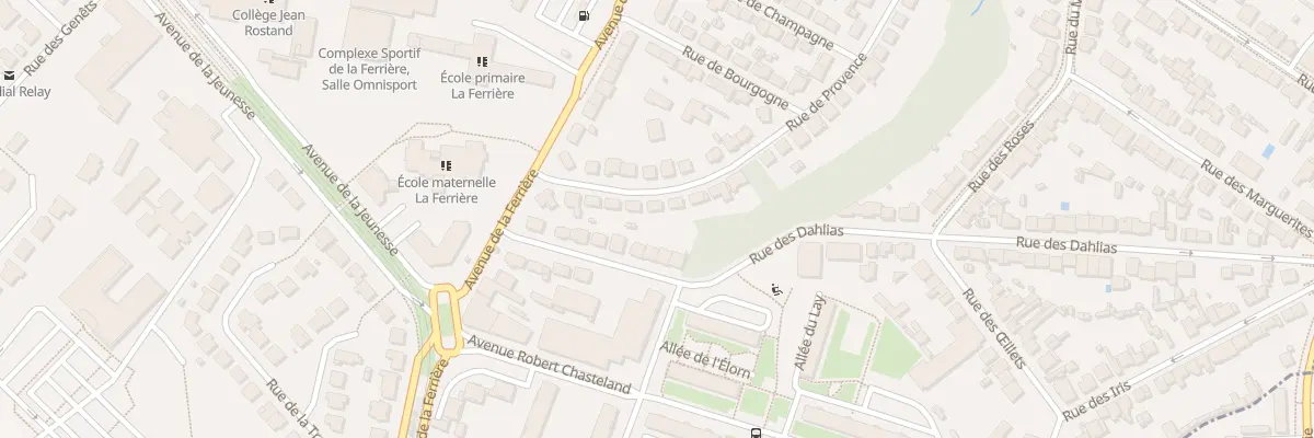 Plan du 12 Rue de Provence à Orvault