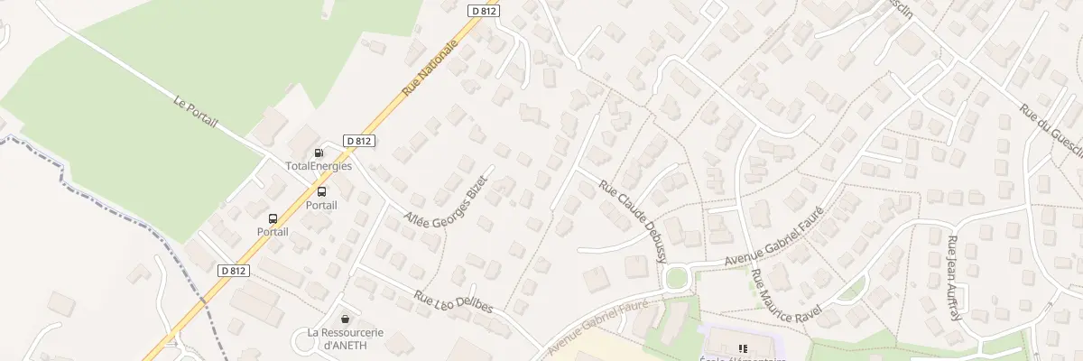 Plan du 19 Rue Claude Debussy à Thorigné-Fouillard