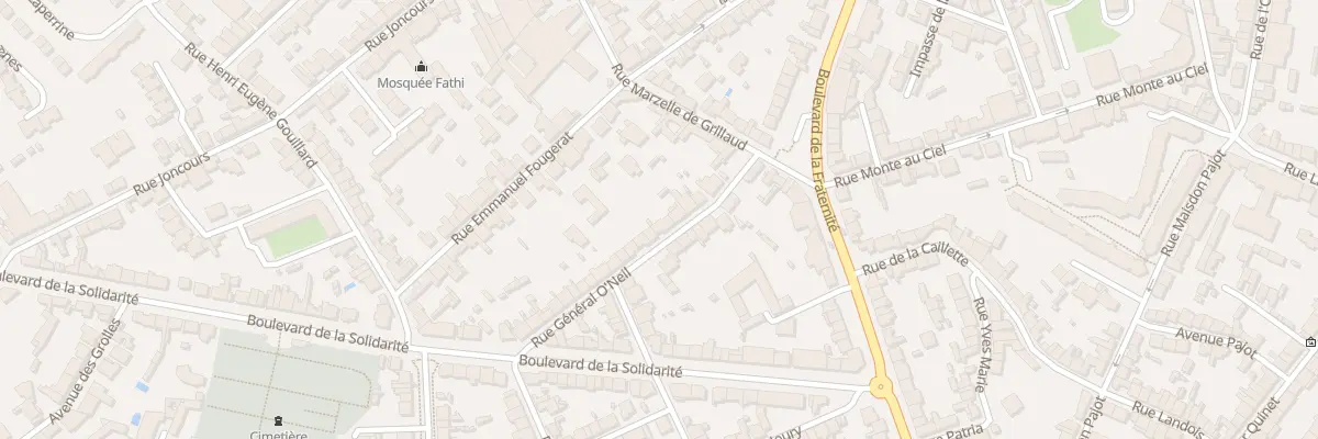 Plan du 10 Rue O Neil à Nantes