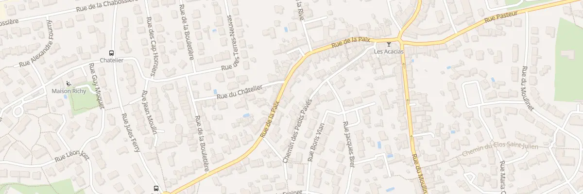 Plan du 35B Rue de la Paix à Bouguenais