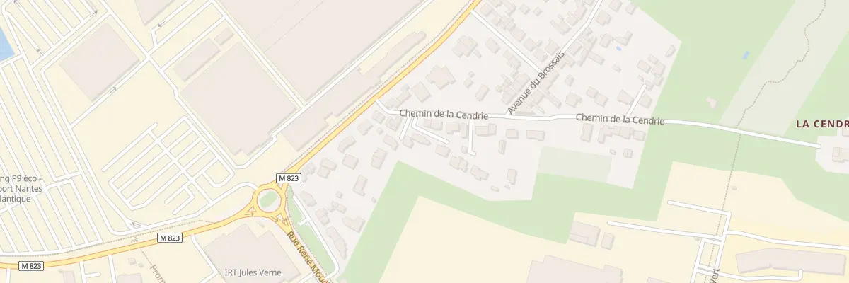 Plan du 7 Che de la Cendrie à Bouguenais