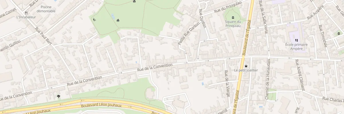 Plan du 32 Rue de la Convention à Nantes