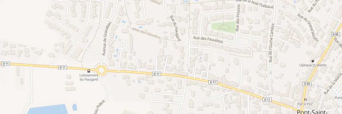 Plan du 57T Rue du Pays de Retz à Pont-Saint-Martin