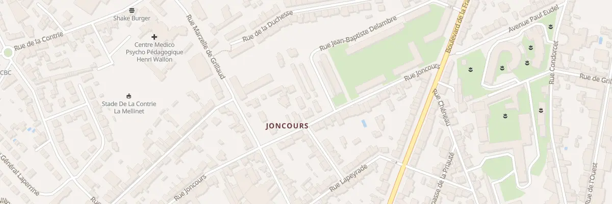 Plan du 32 Rue Joncours à Nantes